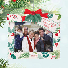 The Gift of Family 2025 Photo Frame Ornament