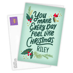 Feels Like Christmas Custom Christmas Card