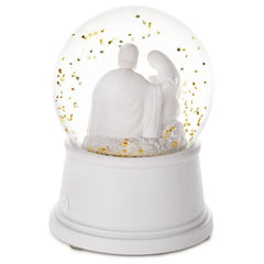 Holy Family Snow Globe With Music