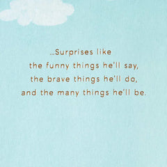 A Million Sweet Surprises New Baby Boy Card
