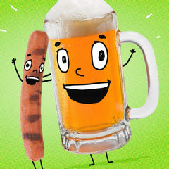 Frank and Stein Funny Halloween Card
