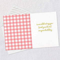 Love Your Buns Funny Birthday Card