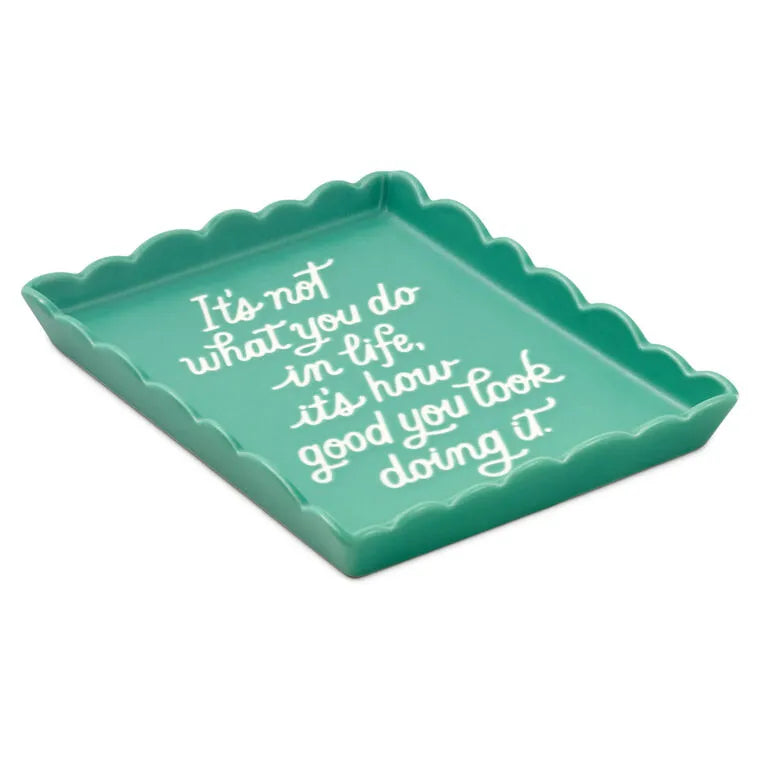 How Good You Look Funny Trinket Tray