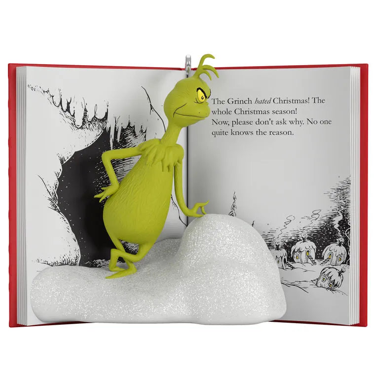 Dr. Seuss's How the Grinch Stole Christmas!™ A Sour, Grinchy Frown Ornament