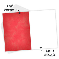 Personalized All For You Love Photo Card