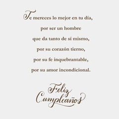 Husband and Friend Spanish-Language Religious Birthday Card