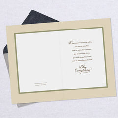 Husband and Friend Spanish-Language Religious Birthday Card