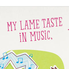 I'm So Glad You're My Wife Funny Birthday Card for Wife