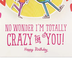 I'm So Glad You're My Wife Funny Birthday Card for Wife