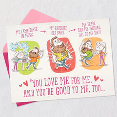 I'm So Glad You're My Wife Funny Birthday Card for Wife