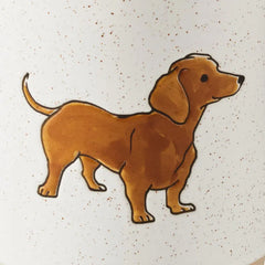 I Heart My Dachshund Mug, 16 oz.