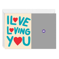 I Love Loving You Custom Card