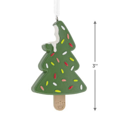 Christmas Tree Ice Cream Bar Hallmark Ornament