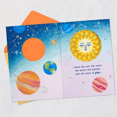 Glad You're in My Universe Birthday Card