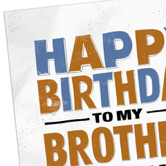 Inspirational Dumbass Funny Birthday Card for Brother