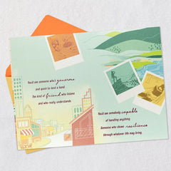 Generous, Capable and Resilient Birthday Card for Daughter