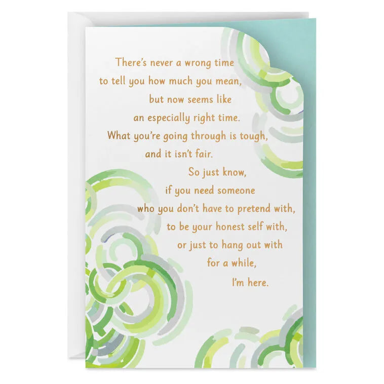 You Can Always Count on Me Encouragement Card