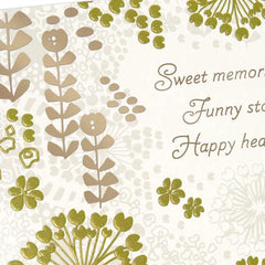 Sweet Memories, Happy Hearts Anniversary Card