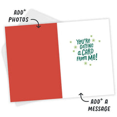 It's a Miracle Funny Custom Christmas Card