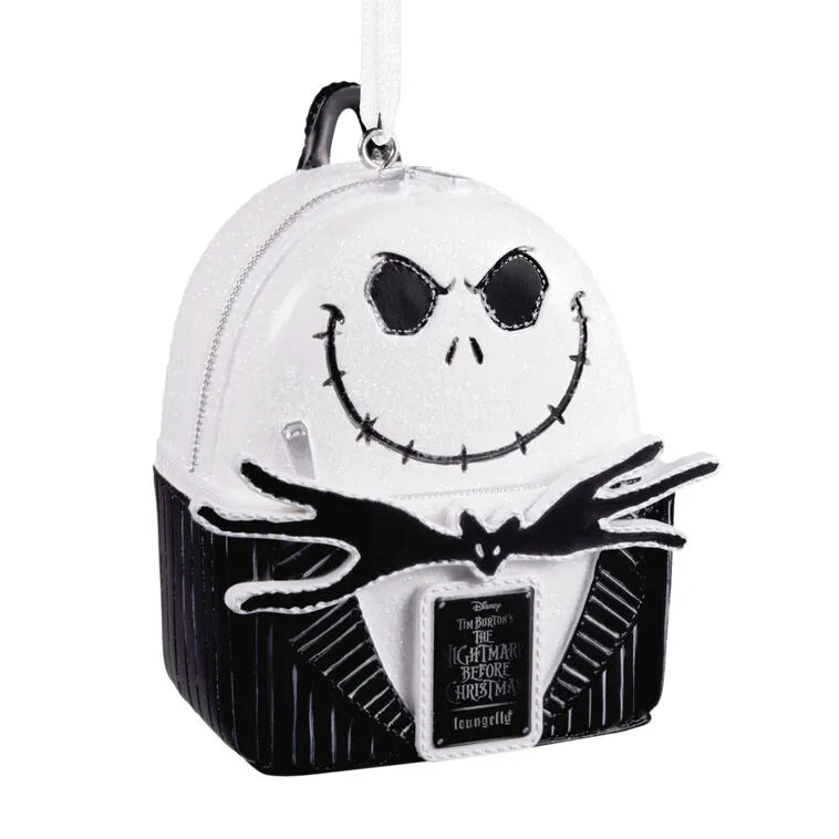 Loungefly Disney Tim Burton's The Nightmare Before Christmas Jack Skellington Backpack Hallmark Ornament