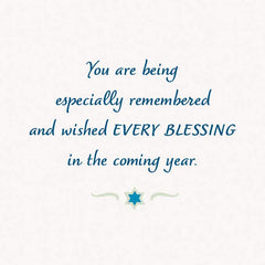 Wishing You Every Blessing Rosh Hashanah Card