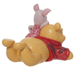 Jim Shore Disney Winnie the Pooh and Piglet Figurine, 5.25"