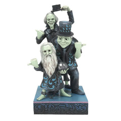 Jim Shore Disney Haunted Mansion Hitchhiking Ghosts Figurine, 9.2"