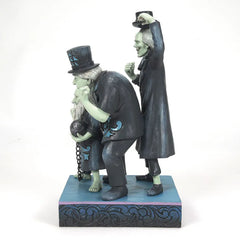 Jim Shore Disney Haunted Mansion Hitchhiking Ghosts Figurine, 9.2"