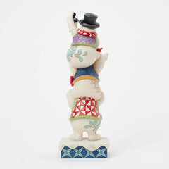 Jim Shore Heartwood Creek Stacked Snowmen Figurine, 11.5:
