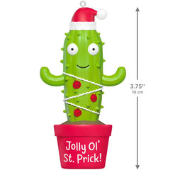 Jolly Cactus Ornament