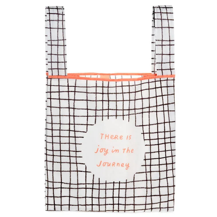 Joy in the Journey Foldable Shopping Tote
