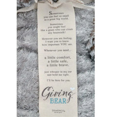 Jumbo Giving Bear Stuffed Animal, 36"