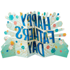 Jumbo Happy Father's Day 3D Pop-Up Father's Day Card