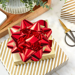 10" Red Jumbo Gift Bow