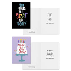Celebrating You Today Assorted Religious Birthday Cards, Box of 12