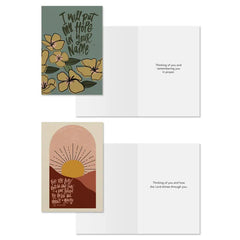 Katygirl Assorted Religious Thinking of You Cards, Box of 12