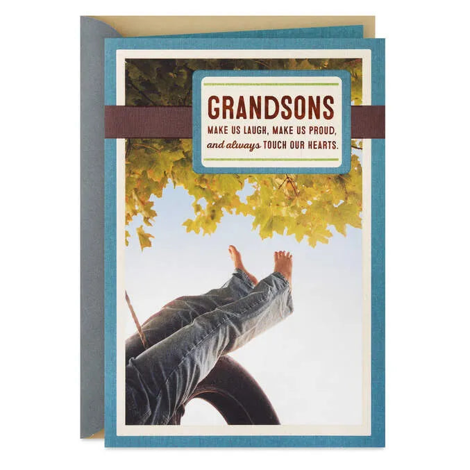 Love You Today and Always Birthday Card for Grandson