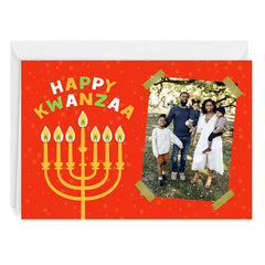 Shine Bright Custom Kwanzaa Card
