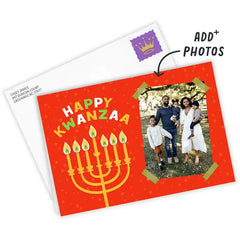 Shine Bright Custom Kwanzaa Card