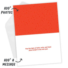 Shine Bright Custom Kwanzaa Card