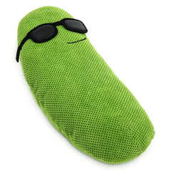 Dill Pickle in Sunglasses Shaped Pillow