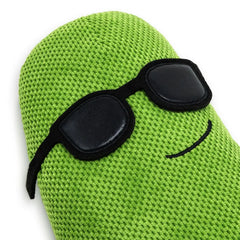 Dill Pickle in Sunglasses Shaped Pillow