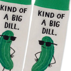 Kind of a Big Dill Novelty Crew Socks
