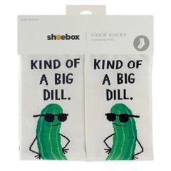 Kind of a Big Dill Novelty Crew Socks