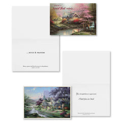 Thomas Kinkade Assorted Religious Multi-Occasion Cards, Box of 12