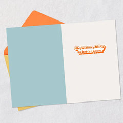 Get Me Down Already Funny Support Card