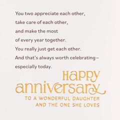 Love You Each, Love You Together Anniversary Card