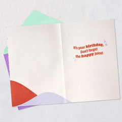 A Day Without Wine Funny Birthday Card With Coaster