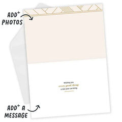 Gold 2026 Custom New Year Card