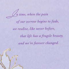 God's Healing Love Sympathy Card